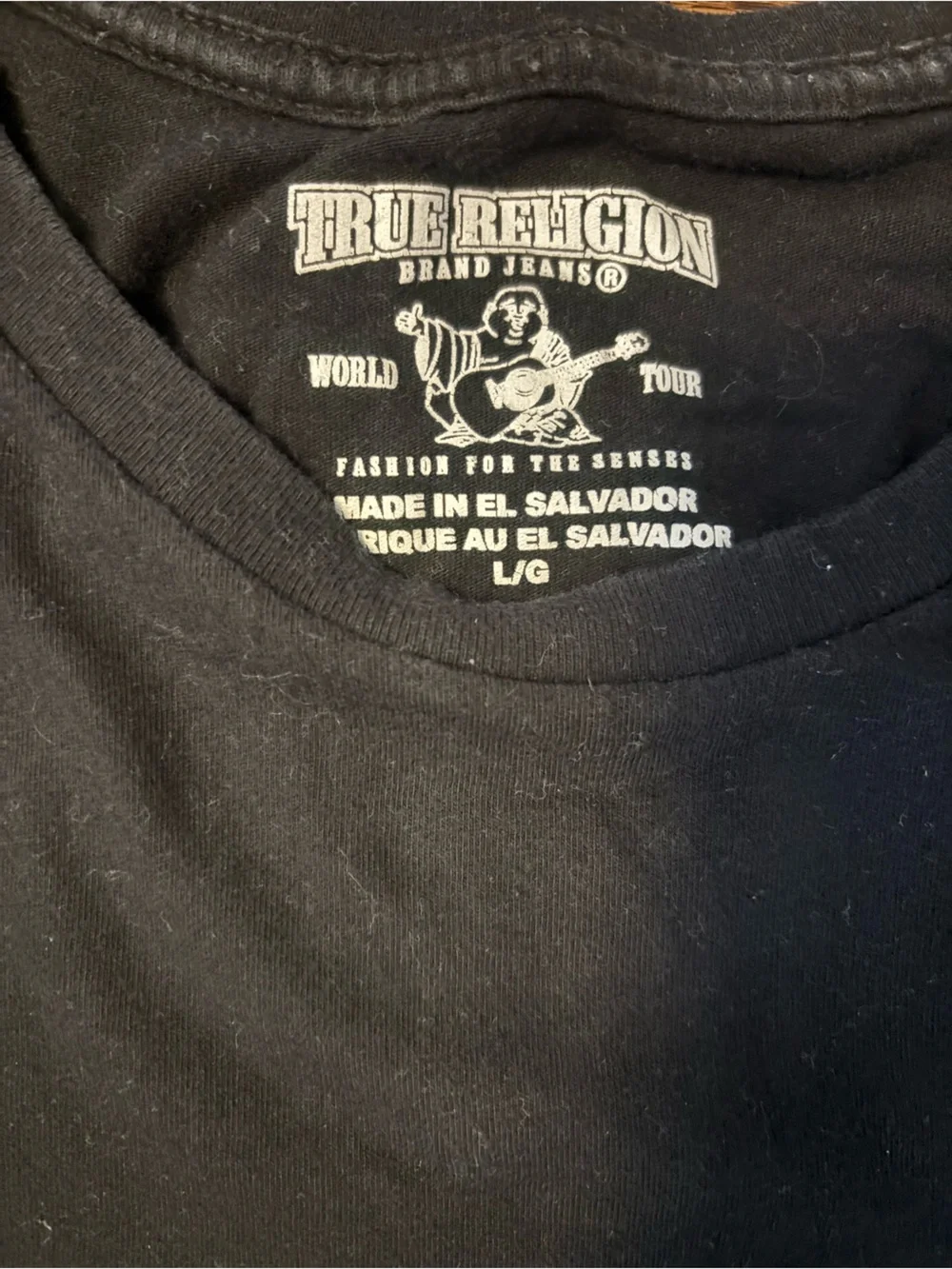 True Religion Black T shirt